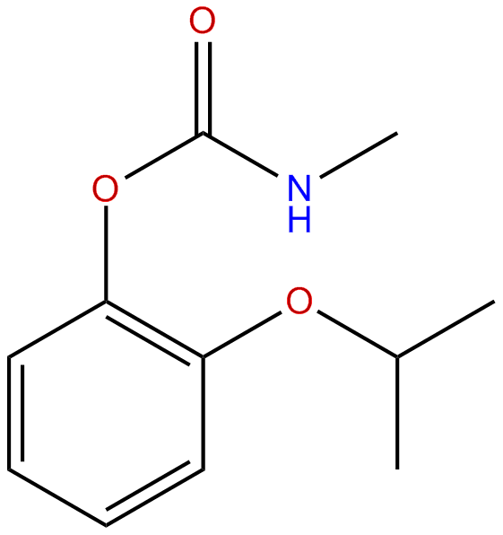 Image of 2-(1-methylethoxy)phenyl methylcarbamate