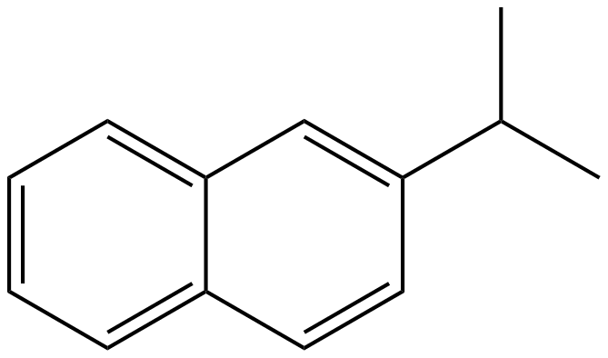 Image of 2-(1-methylethyl)naphthalene