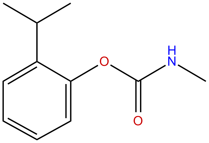 Image of 2-(1-methylethyl)phenyl methylcarbamate