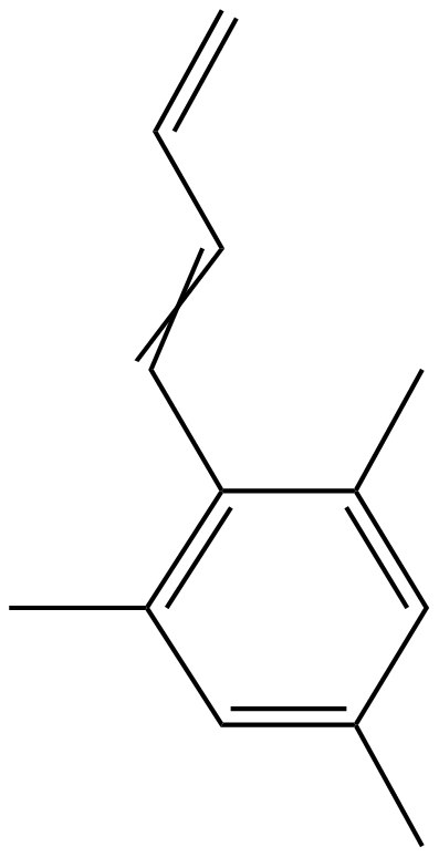 Image of 2-(1,3-butadienyl)-1,3,5-trimethylbenzene