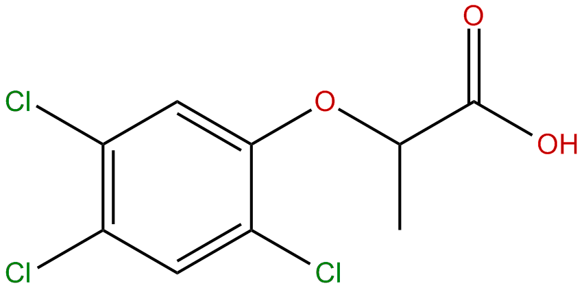 Image of 2-(2,4,5-trichlorophenoxy)propanoic acid