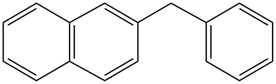 Image of 2-(phenylmethyl)naphthalene