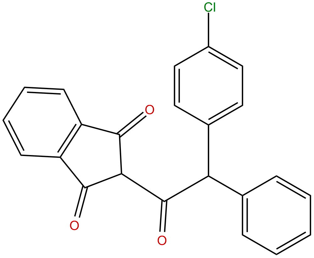 Image of 2-[(4-chlorophenyl)phenylacetyl]-1H-indene-1,3(2H)-dione