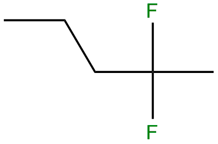 Image of 2,2-difluoropentane