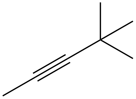 Image of 2,2-dimethyl-3-pentyne