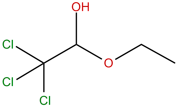 Image of 2,2,2-trichloro-1-ethoxyethanol