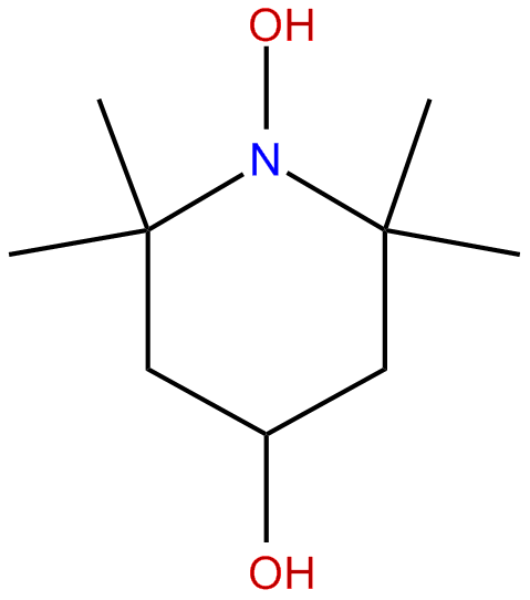 Image of 2,2,6,6-tetramethyl-1,4-piperidinediol