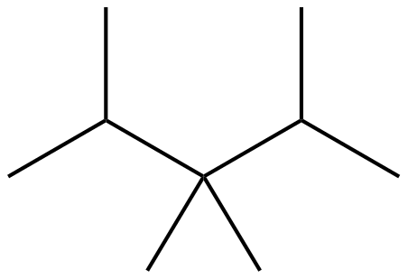 Image of 2,3,3,4-tetramethylpentane