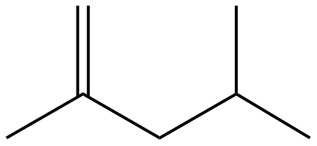 Image of 2,4-dimethyl-1-pentene