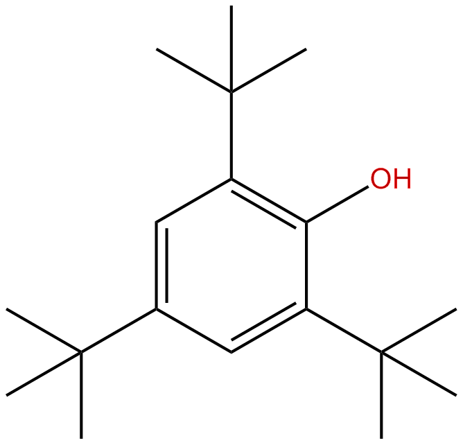 Image of 2,4,6-tris(1,1-dimethylethyl)phenol