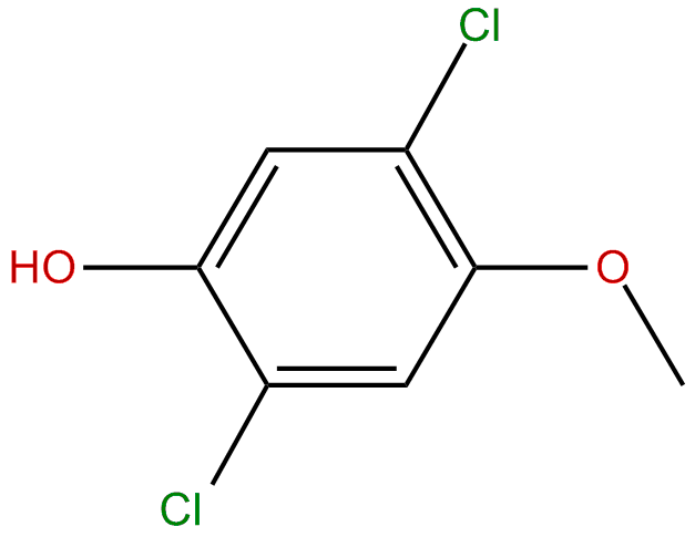 Image of 2,5-dichloro-4-methoxyphenol