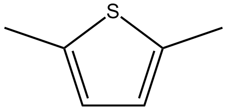 Image of 2,5-dimethylthiophene