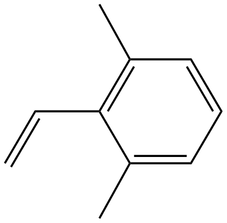 Image of 2,6-dimethylstyrene