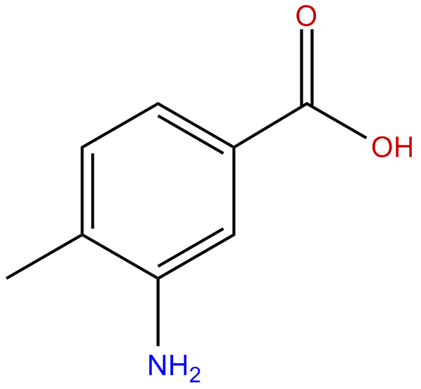 Image of 3-amino-4-methylbenzoic acid