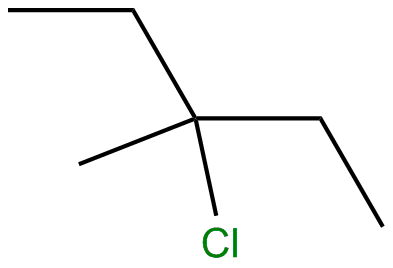 Image of 3-chloro-3-methylpentane