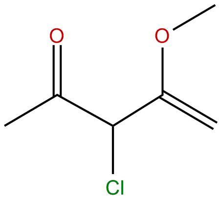 Image of 3-chloro-4-methoxy-4-penten-2-one