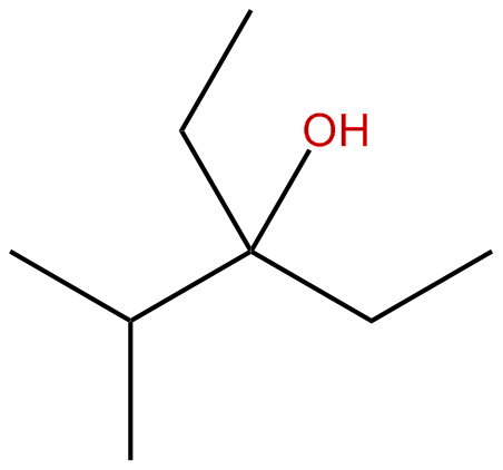 Image of 3-ethyl-2-methyl-3-pentanol