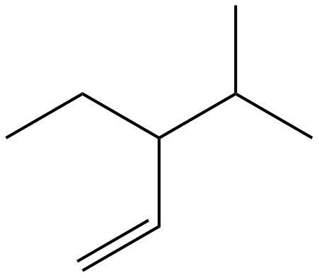 Image of 3-ethyl-4-methyl-1-pentene