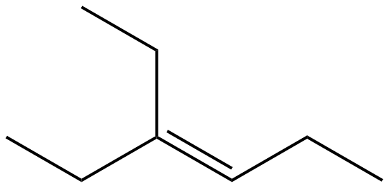 Image of 3-hexene, 3-ethyl-
