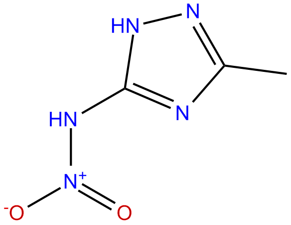 Image of 3-methyl-5-nitramino-s-triazole