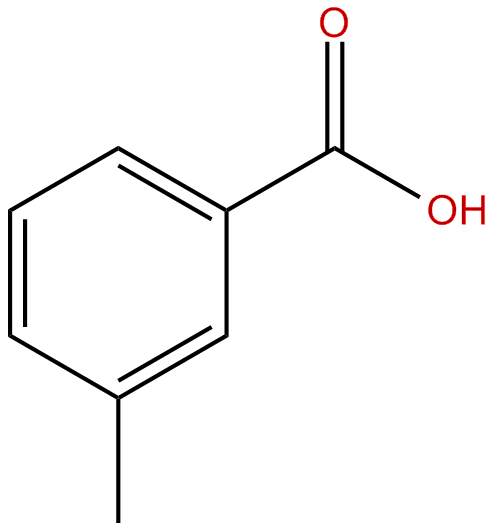 Image of 3-methylbenzoic acid