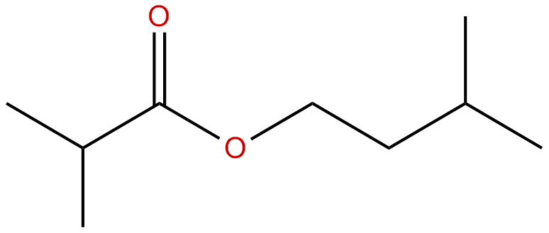 Image of 3-methylbutyl 2-methylpropanoate