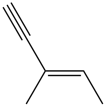 Image of 3-penten-1-yne, 3-methyl-
