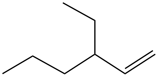 Image of 3-propyl-1-pentene