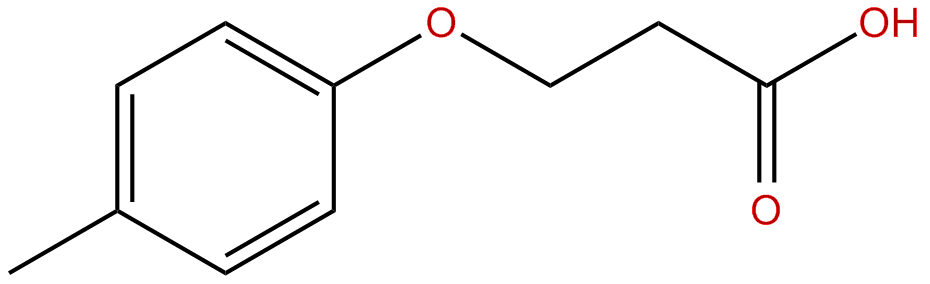 Image of 3-(4-methylphenoxy)propanoic acid