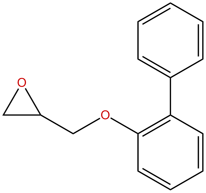 Image of 3-(o-biphenylyloxy)-1,2-epoxypropane