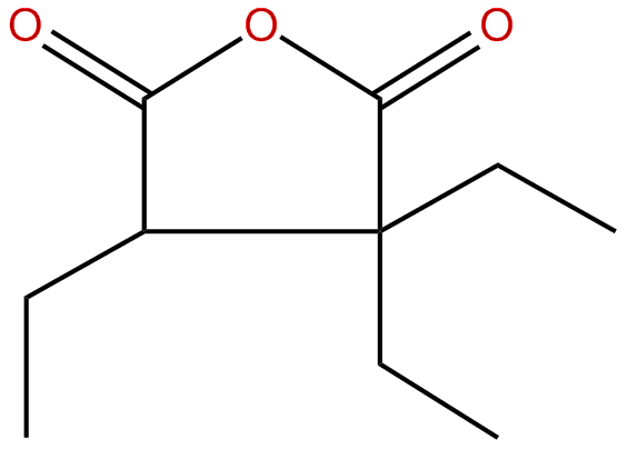 Image of 3,3,4-triethyldihydro-2,5-furandione
