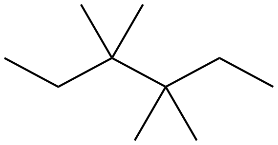 Image of 3,3,4,4-tetramethylhexane