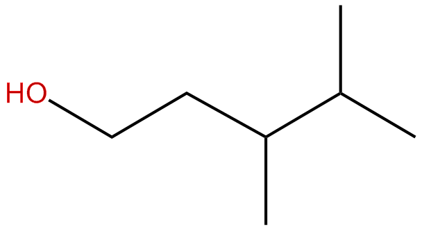 Image of 3,4-dimethyl-1-pentanol