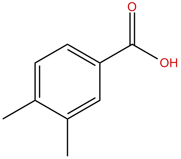 Image of 3,4-dimethylbenzoic acid