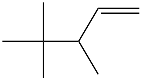 Image of 3,4,4-trimethyl-1-pentene