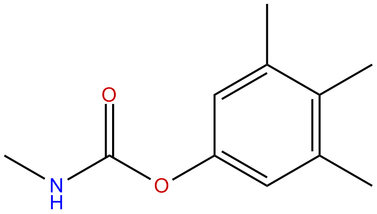 Image of 3,4,5-trimethylphenyl methylcarbamate