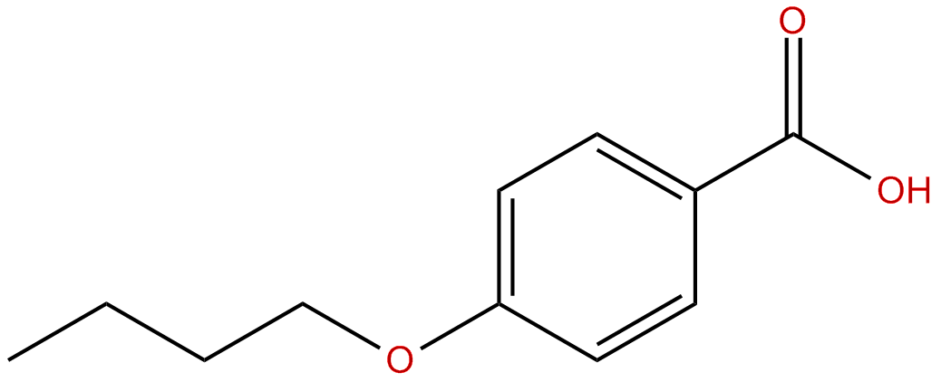 Image of 4-butoxybenzoic acid