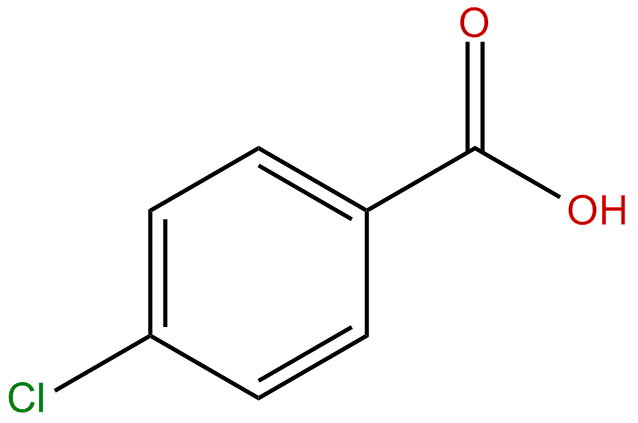 Image of 4-chlorobenzoic acid