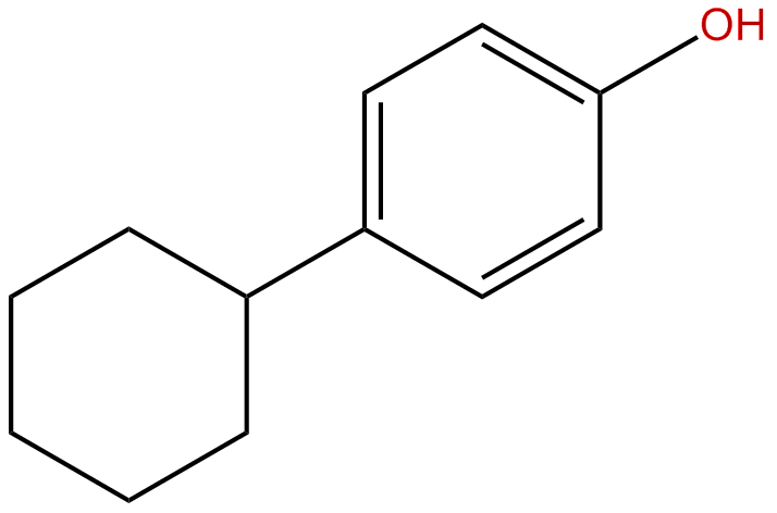 Image of 4-cyclohexylphenol