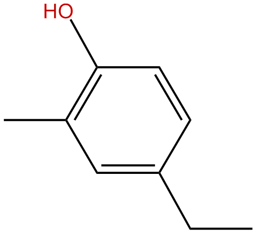 Image of 4-ethyl-2-methylphenol