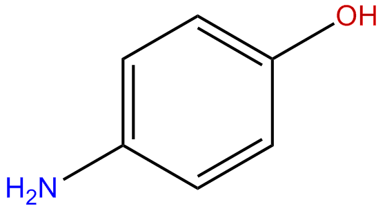 Image of 4-hydroxybenzenamine