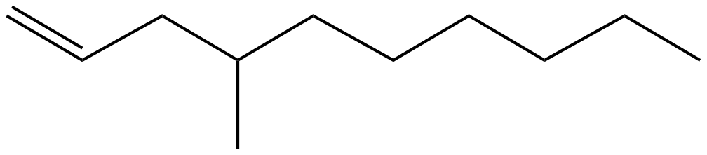Image of 4-methyl-1-decene