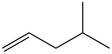 Image of 4-methyl-1-pentene