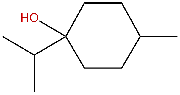 Image of 4-methyl-1-(1-methylethyl)cyclohexanol