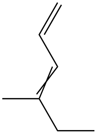 Image of 4-methyl-1,3-hexadiene