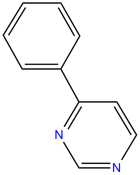Image of 4-phenylpyrimidine