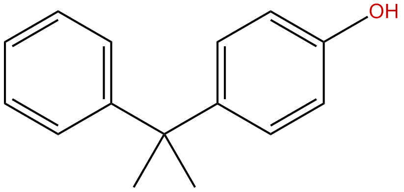 Image of 4-(1-methyl-1-phenylethyl)phenol