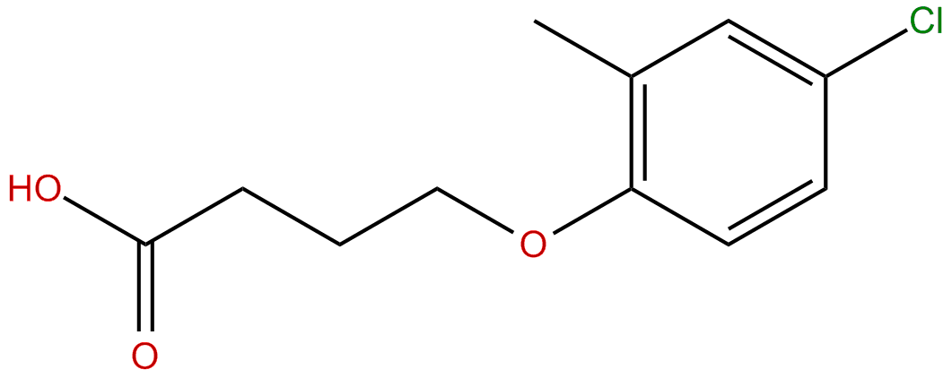 Image of 4-(4-chloro-2-methylphenoxy)butanoic acid