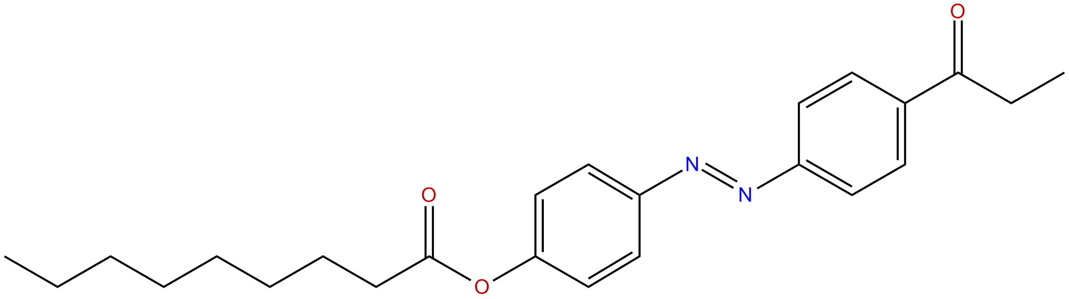 Image of 4-[[4-(1-oxopropyl)phenyl]azo]phenyl nonanoate