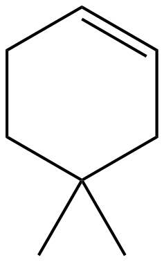 Image of 4,4-dimethylcyclohexene
